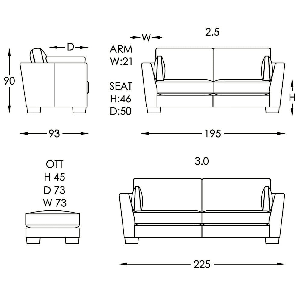 Moran Furniture Mika Sofa Fabric from