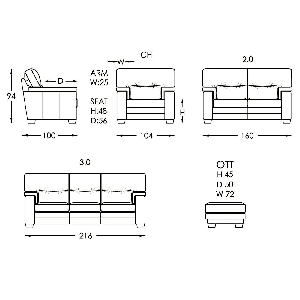 Moran Furniture Oliver Sofa - Aus-Furniture