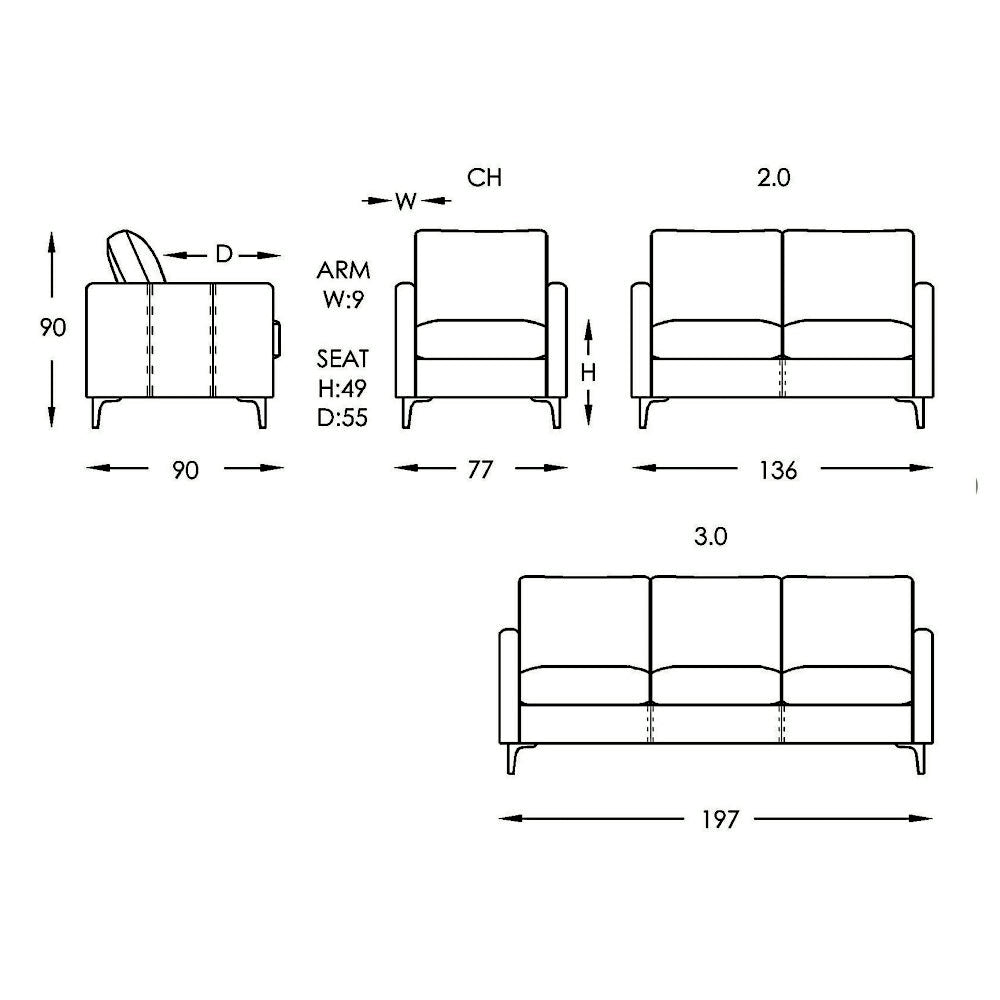 Moran Furniture Olsen Sofa - Aus-Furniture