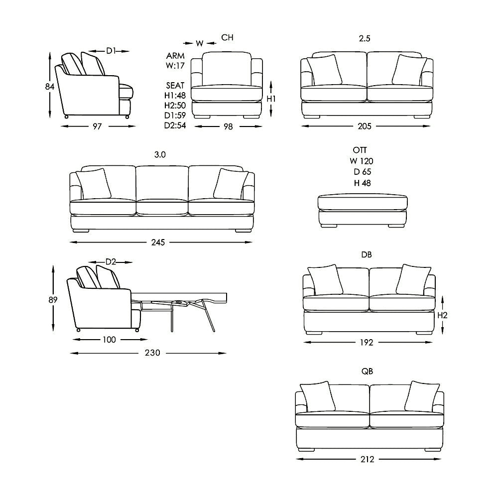 Moran Furniture Savannah Sofa - Aus-Furniture