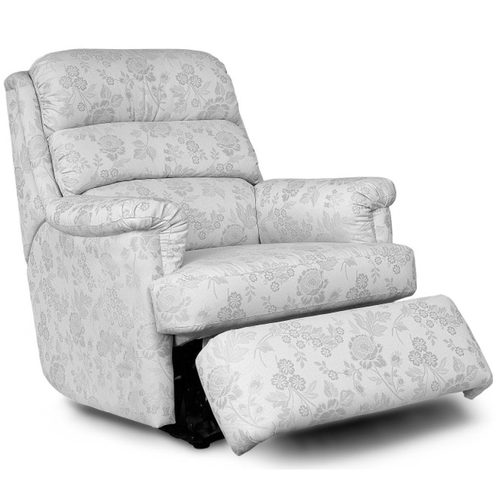 Moran Furniture Spoilette Recliner Power Glide Fabric from