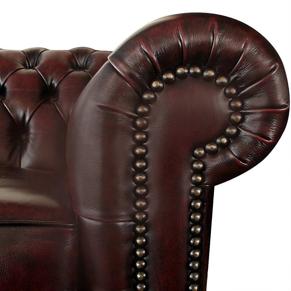 Moran Furniture Wellington Chesterfield Sofa Fabric