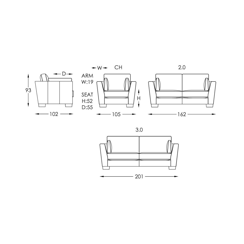 Moran Furniture Zen Sofa Bed Queen Fabric from