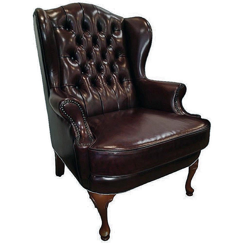 Moran Romsey Wingback Accent Chair Fabric