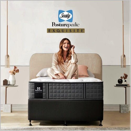 Sealy Firm King Single Exquisite Posturepedic Mattress - Aus-Furniture